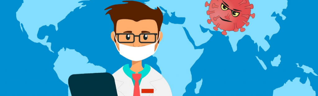 Doctor with mask on