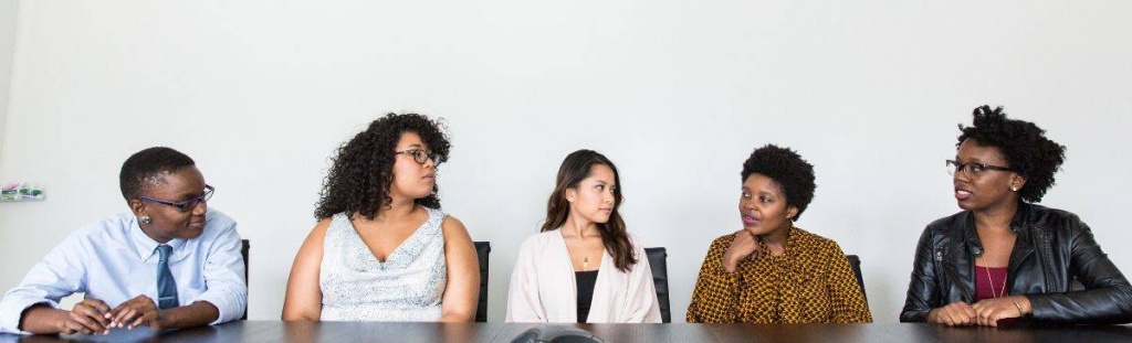 People in a focus group